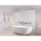 Anzzi Hangiri 5.5 ft. Solid Surface Freestanding Bathtub in Matte White BS-S29 - alternate 6